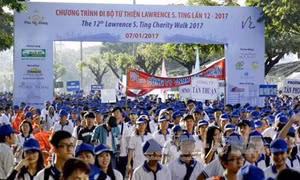 Chương trình đi bộ từ thiện Lawrence S.Ting - 2017