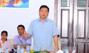 Bí thư Thành ủy Đinh La Thăng làm việc tại Trường Đại học Y khoa Phạm Ngọc Thạch