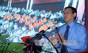 Phó Thủ tướng Vương Đình Huệ gửi thư chúc mừng Tết cổ truyền Chôl Chhnăm Thmây năm 2017