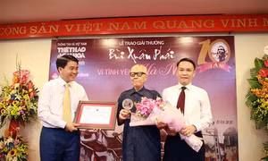 Trao Giải thưởng Bùi Xuân Phái – Vì tình yêu Hà Nội năm 2017