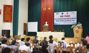 Chia sẻ kinh nghiệm phòng, chống dịch bệnh bạch hầu