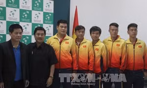Giải Quần vợt đồng đội nam quốc tế Davis Cup 2017: Nguyễn Hoàng Thiên thất bại trong trận đầu tiên