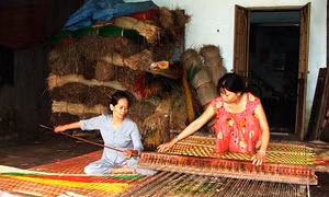 Biến đổi nghề dệt chiếu cói Nga Sơn
