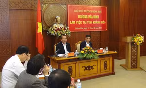 Phó Thủ tướng: Làm rõ cơ chế, chính sách với Đặc khu hành chính - kinh tế Bắc Vân Phong
