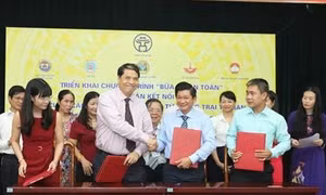 Hà Nội kết nối 5 nhà với "Bữa ăn an toàn" cải thiện sức khỏe cộng đồng