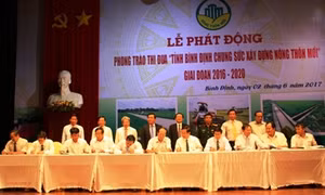 Bình Định phấn đấu có 76 xã đạt chuẩn nông thôn mới vào năm 2020