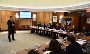Đoàn lãnh đạo Thành phố Hồ Chí Minh làm việc với các trường đại học của Mỹ