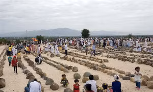 Tết Ramưval của đồng bào Chăm theo đạo Hồi giáo ở Ninh Thuận