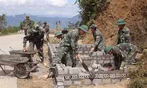 Nỗ lực đưa nước tới vùng cao Lai Châu