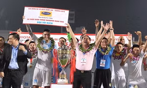 V-League 2016: Hà Nội T&T với chiến thắng "nghẹt thở" giành ngôi vô địch
