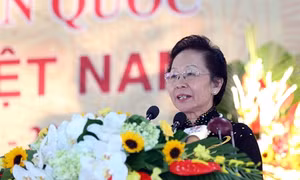 Nguyên Phó Chủ tịch nước Nguyễn Thị Doan được bầu làm Chủ tịch Hội Khuyến học Việt Nam khóa V