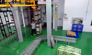 Trung tâm Chiếu xạ Hà Nội chiếu xạ lô vải xuất khẩu đầu tiên