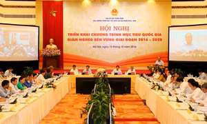 Thủ tướng Nguyễn Xuân Phúc chủ trì Hội nghị trực tuyến triển khai Chương trình mục tiêu Quốc gia giảm nghèo bền vững giai đoạn 2016 - 2020