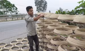 Làng nghề tre nứa ghép Yên Tiến