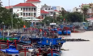 Phú Yên: Cảng cá Phường 6 tiếp tục bị xói lở, bồi lấp nghiêm trọng
