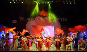 Chương trình nghệ thuật "Với Đảng vẹn tròn tin yêu" và giao lưu nghệ thuật “Mùa xuân cho em”