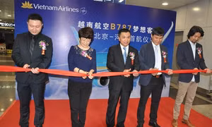 Vietnam Airlines khai thác “siêu tàu bay” Boeing 787-9 Dreamliner tuyến Hà Nội - Bắc Kinh