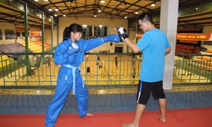 Cô gái Tày mê Vovinam