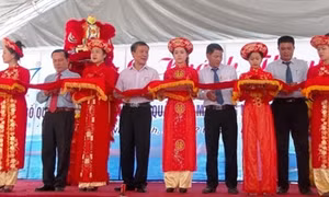 Khánh thành nhà máy đóng tàu vỏ thép đầu tiên tại Quảng Nam