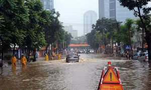 Chuyên gia nước ngoài “hiến kế” giải quyết tình trạng ngập lụt tại Hà Nội