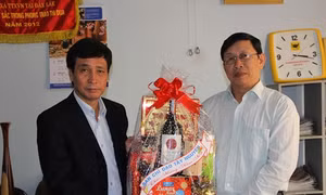 Ban Chỉ đạo Tây Nguyên thăm, chúc Tết một số cơ quan báo chí