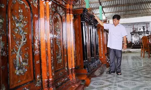 Khẳng định thương hiệu Làng nghề truyền thống tủ thờ Gò Công