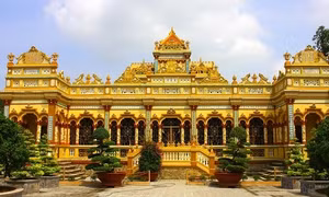 Du lịch Tiền Giang ghé thăm chùa Vĩnh Tràng tuyệt đẹp