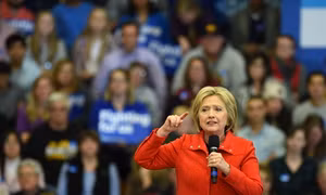 Bà Hillary Clinton giành thắng lợi trong cuộc bầu cử sơ bộ tại Nevada