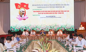Hội nghị Thường trực Hội đồng nhân dân các tỉnh, thành phố Đồng bằng sông Hồng và Duyên hải Bắc bộ