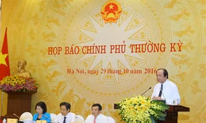 Họp báo thường kỳ Chính phủ: Đại diện các bộ, ngành thông tin về những vấn đề "nóng"