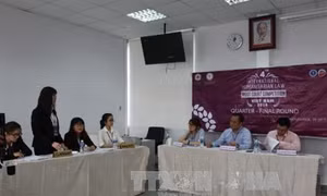 Khai mạc cuộc thi Phiên tòa giả định về Luật Nhân đạo quốc tế