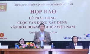 Lễ phát động “Cuộc vận động xây dựng Văn hóa doanh nghiệp Việt Nam”