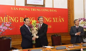 Đồng chí Nguyễn Văn Nên nhận nhiệm vụ Chánh Văn phòng Trung ương Đảng
