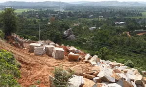 Cần ngăn chặn tình trạng khai thác đá Granite trái phép ở Đắk Lắk