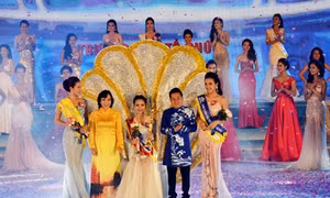Phạm Thuỳ Trang đăng quang Hoa hậu biển Việt Nam 2016