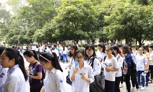 Khuyến cáo thí sinh không nên công khai câu hỏi trong đề thi đánh giá năng lực