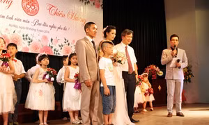 Đám cưới cổ tích đặc biệt cho bệnh nhân Thalassemia