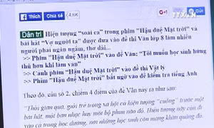 Những ý kiến xung quanh đề thi mở "theo trào lưu"