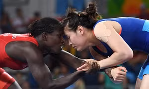 Olympic 2016: Đô vật Nguyễn Thị Lụa thi đấu ở nội dung vật tự do nữ hạng 53kg