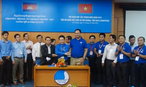 Tăng cường hợp tác hữu nghị giữa thanh niên tỉnh An Giang với hai tỉnh Takeo, Kandal, Campuchia