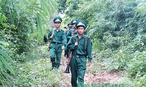 Đem lại niềm vui cho tổ ấm lính biên phòng