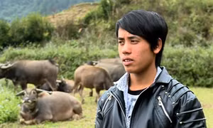 Chàng thanh niên Mông làm kinh tế giỏi