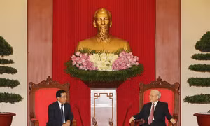 Lãnh đạo Đảng, Nhà nước tiếp khách quốc tế