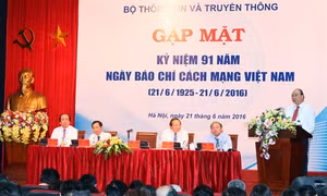 Thủ tướng Nguyễn Xuân Phúc : Báo chí cần liên tục đổi mới, sáng tạo đáp ứng yêu cầu và đòi hỏi của nhân dân
