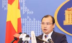 Việt Nam phản đối hoạt động của giàn khoan Hải Dương 981 tại khu vực ngoài cửa Vịnh Bắc Bộ chưa được hai bên phân định
