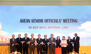 Khai mạc hội nghị quan chức cấp cao ASEAN tại Lào