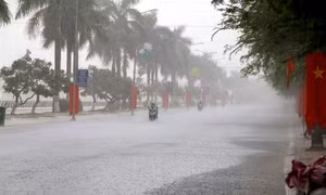 Hậu Giang: Mưa lớn đầu mùa góp phần giải mặn nhiều nơi