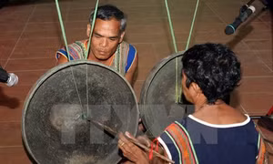 Khó bảo tồn chiêng Tha của người dân tộc Brâu ở Tây Nguyên