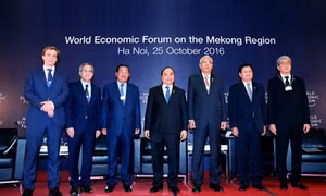 Thủ tướng Nguyễn Xuân Phúc tham dự Diễn đàn Kinh tế thế giới (WEF) về khu vực Mê Công 2016