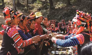 Lễ cúng trời của người Hà Nhì